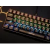 Tracer GameZone Claws 61 Teclado Gaming Mecánico con Cable, Formato 60%, Interruptores Outemu Blue, Retroiluminación RGB, Negro
