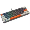Tracer GameZone Claws 61 Teclado Gaming Mecánico con Cable, Formato 60%, Interruptores Azules, Retroiluminación RGB, Gris