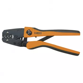 NEO TOOLS Alicate de crimpar para terminales sin aislar 22-12 AWG