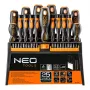 Set de destornilladores y puntas Neo Tools 37 piezas