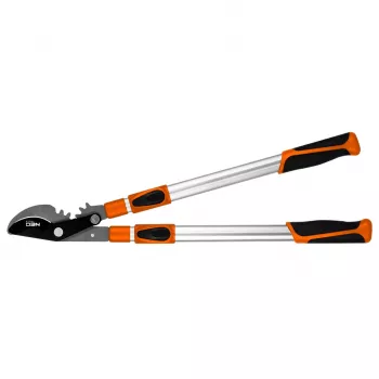 NEO TOOLS Tijera de podar de yunque 665 mm, corte hasta 42 mm, engranaje, mangos telescópicos