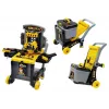 LEAN TOYS Juego de herramientas de lujo portátil taller en maletín - 187 piezas