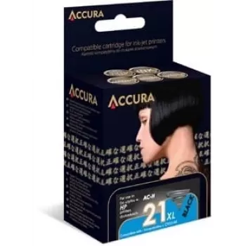 ACCURA Cartucho de tinta HP N.º 21 XL (C9351CE) compatible negro alto rendimiento