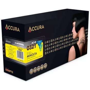 Cartucho de tóner compatible ACCURA cian (TN-321C compatible) para Konica Minolta bizhub C224/C284/C364/C224e/C284e/C364e