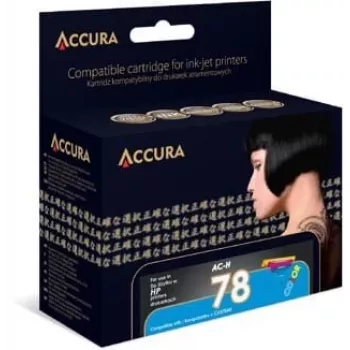 Cartucho de tinta compatible ACCURA HP n.º 78 (C6578AE) tricolor