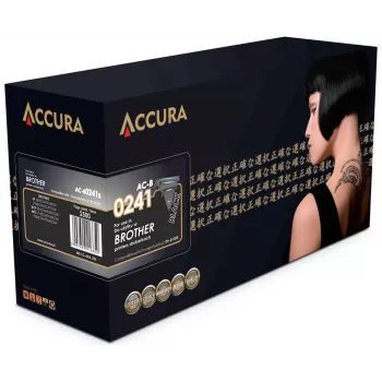 Cartucho de tóner compatible Accura negro Brother TN-241BK compatible