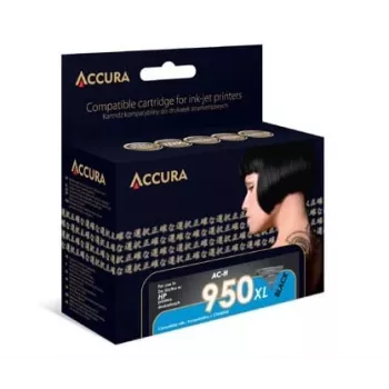 Cartucho de tinta Accura HP n.º 950XL negro compatible alto rendimiento (CN045AE)