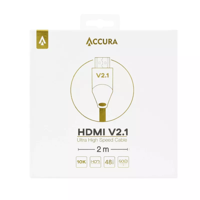 Cable HDMI 2.1 Accura Premium 2,0 m - 8K 48Gbps