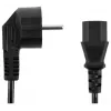 Cable de alimentación Accura Schuko - C13 5,0 m negro