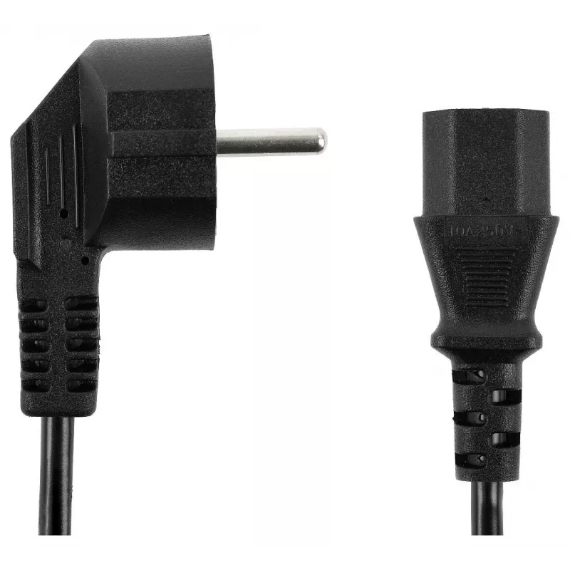 Cable de alimentación Accura Schuko - C13 5,0 m negro