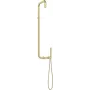 DEANTE Cabezal de ducha con grifo de ducha - cromo, grifo de bañera monomando de pared con ducha de mano, manguera de 150 cm, cartucho cerámico