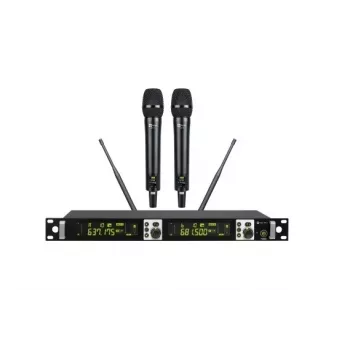 AVTEK set inalámbrico con dos micrófonos de mano WM 2H SET