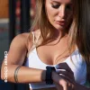 Crong Duo Sport correa para Apple Watch 38/40/41/42 mm (negro/verde lima)