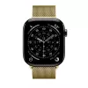 Crong Milano Steel - correa de acero inoxidable para Apple Watch 42/44/45/49 mm (dorada)