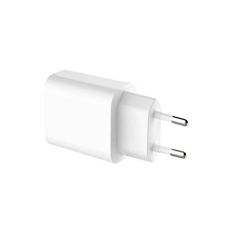 Cargador de viaje USB-C Crong 20W Power Delivery blanco
