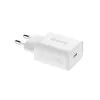 Cargador de viaje USB-C Crong 20W Power Delivery blanco