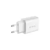 Cargador de viaje USB-C Crong 20W Power Delivery blanco