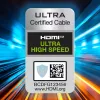 Wozinsky cable HDMI 2.1 8K 60Hz 48Gbps / 4K 120Hz / 2K 144Hz 5m plateado (WHDMI-50)