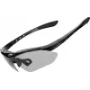ROCKBROS gafas de ciclismo fotocromáticas UV400 montura TR90 - negras