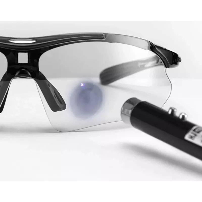 ROCKBROS gafas de ciclismo fotocromáticas UV400 montura TR90 - negras