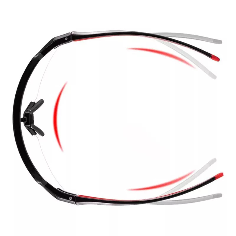ROCKBROS gafas de ciclismo fotocromáticas UV400 modelo 10173 negro-rojo