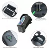 ROCKBROS Bolsa de cuadro para bicicleta 029-1BK con bolsillo para móvil - Negro