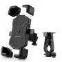 ROCKBROS Soporte para móvil de bicicleta 25210030001 soporte de manillar Negro