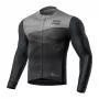 ROCKBROS Maillot de ciclismo de manga larga primavera/verano XL - Negro