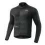 ROCKBROS Chaqueta de ciclismo otoño/invierno manga larga XL Negro