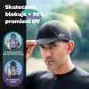 ROCKBROS Gorra de ciclismo con visera 18230005001 - Negro