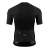 ROCKBROS Maillot de ciclismo de manga corta XL Negro 15120002004