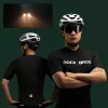 ROCKBROS Maillot de ciclismo de manga corta XL Negro 15120002004