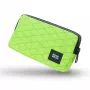 Bolsa de cuadro para bicicleta ROCKBROS 0,15L Verde claro - Almacenamiento para teléfono, llaves, cartera