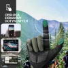 ROCKBROS Guantes de ciclismo de medio dedo talla L Verde-Negro