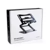 Soporte para portátil Wozinsky negro + soporte para móvil