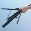 Selfie stick premium Wozinsky WRZP1 con patas de despliegue automático, función de trípode, 1,7 m - Negro
