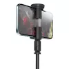 Selfie stick premium Wozinsky WRZP1 con patas de despliegue automático, función de trípode, 1,7 m - Negro