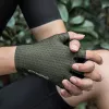 Guantes de ciclismo transpirables de dedos cortos ROCKBROS S107 XXL verdes