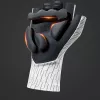 ROCKBROS Guantes de ciclismo de carretera de dedos cortos XL blanco negro