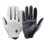 Rockbros Guantes deportivos de dedo completo primavera-verano talla L - blanco-negro