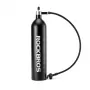ROCKBROS Inflador de neumáticos tubeless con depósito de aire comprimido 1,2L 200 PSI - negro