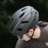 ROCKBROS Casco de bicicleta LK-15 fibra de carbono 58-62 cm Negro