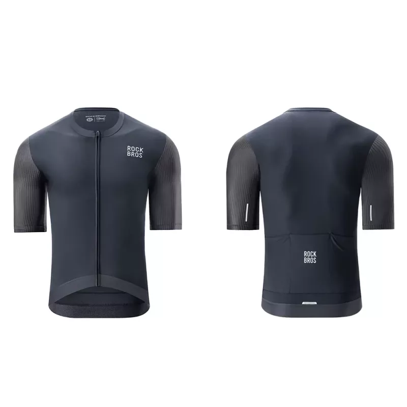 ROCKBROS maillot de ciclismo 15200025 manga corta talla XS - negro