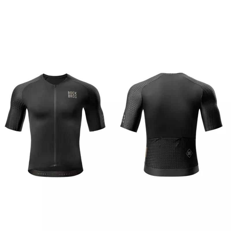 ROCKBROS YDDX011 Diamond maillot de ciclismo manga corta XS negro