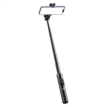 Wozinsky palo selfie WC1Y30S trípode telescópico 1,3 m con soporte para móvil - negro
