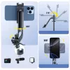 Wozinsky palo selfie WC1Y30S trípode telescópico 1,3 m con soporte para móvil - negro