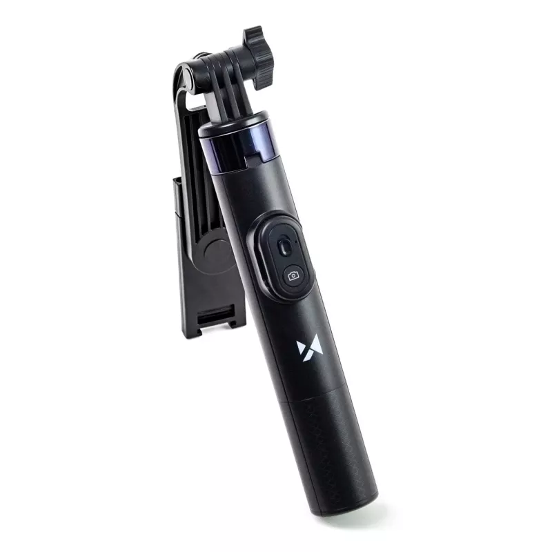 Wozinsky palo selfie WC1Y30S trípode telescópico 1,3 m con soporte para móvil - negro