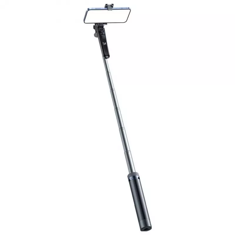 Palo selfie Wozinsky WC1Y70S trípode telescópico 1,7 m con soporte para móvil - negro