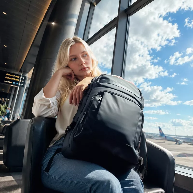 Wozinsky Mochila de viaje WPW-20L con compartimento para portátil hasta 15