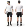 ROCKBROS YDDX011 Maillot de ciclismo de manga corta Diamond XXS Blanco